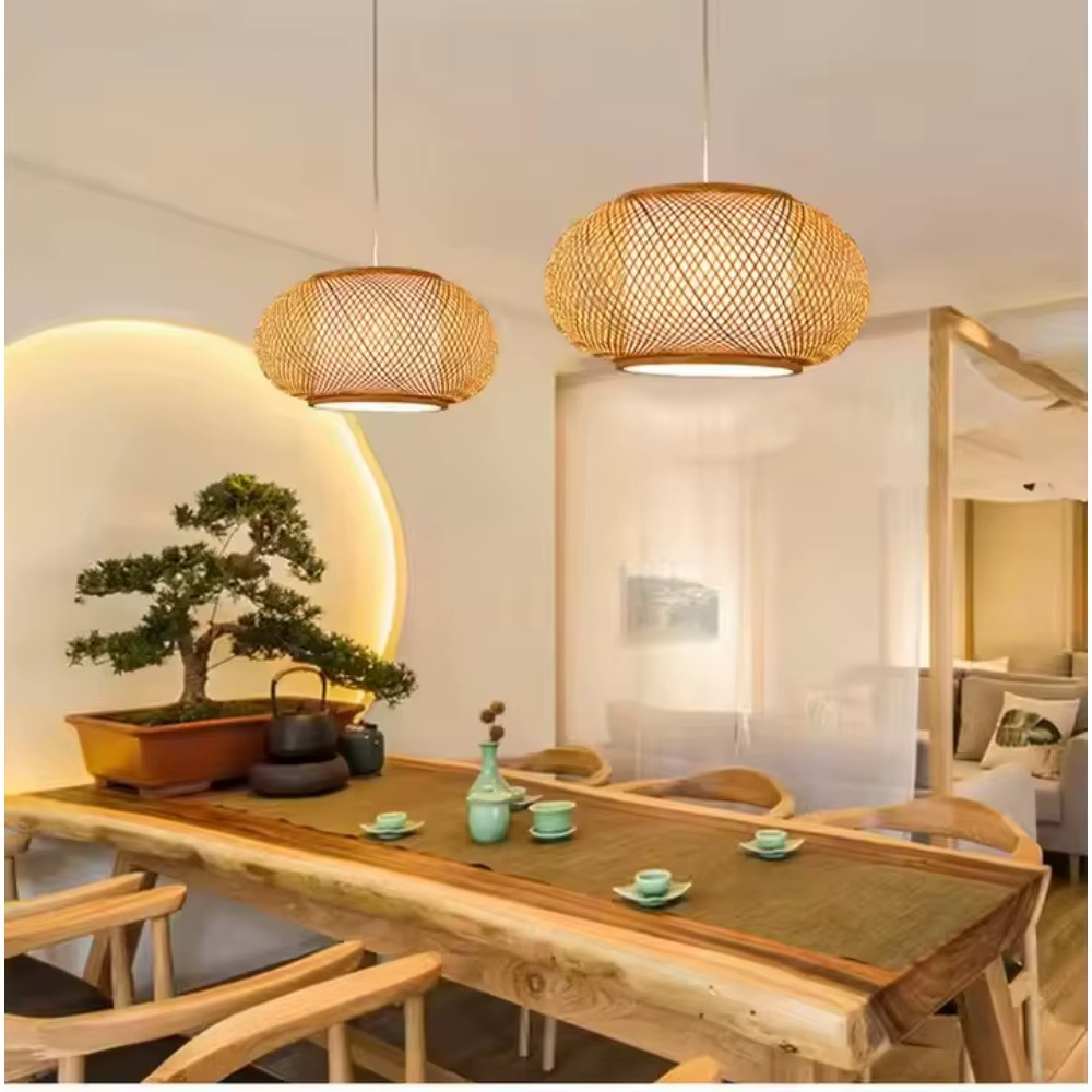 Suspension en bambou GALINA