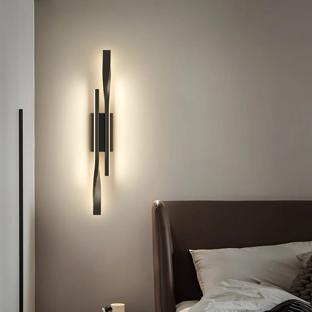 Applique murale LED en aluminium et acrylique │ FEOLI