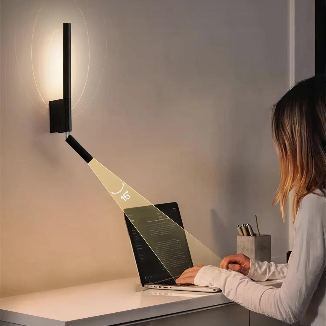 Applique de chevet articulée avec interrupteurs │ELEGANZA - product_type_Floor lamp arc
