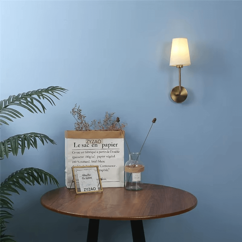 Applique de chevet murale en tissu et laiton CANELA - product_type_Atelier Luisiano