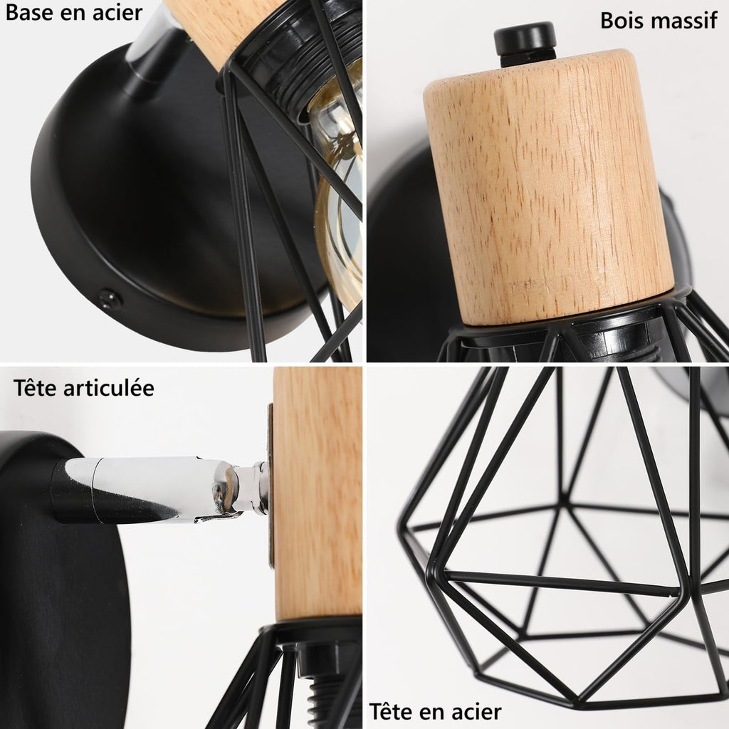 Applique murale articulée en bois │ VALERDA - product_type_Ma boutique