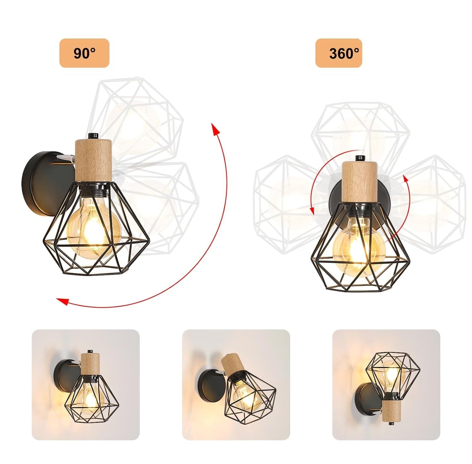 Applique murale articulée en bois │ VALERDA - product_type_Ma boutique