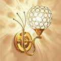 Applique murale au design vintage en acier et Crystal│ VARMA - product_type_Floor lamp arc