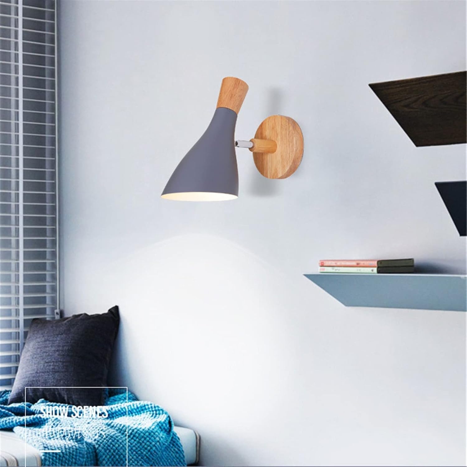 Applique murale bois avec tête articulée│ NOUKAD - product_type_Ma boutique