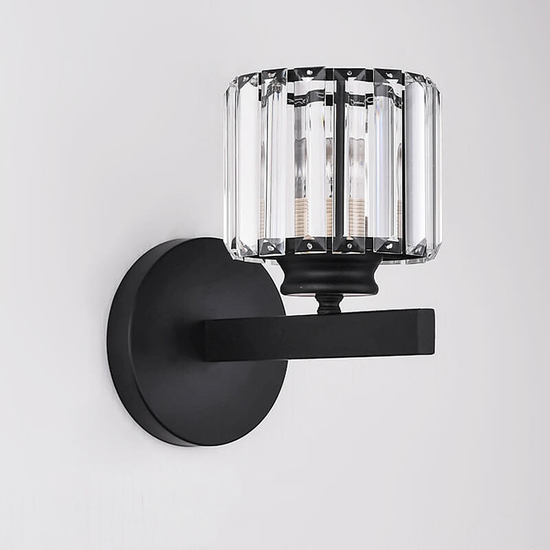 Applique murale doré vintage avec abat - jour en Crystal│ EMOXI - product_type_Floor lamp arc