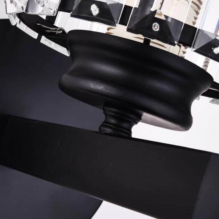 Applique murale doré vintage avec abat - jour en Crystal│ EMOXI - product_type_Floor lamp arc