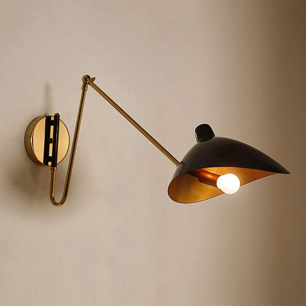 Applique murale dorée avec bras articulé │MYSTAL - product_type_Ma boutique