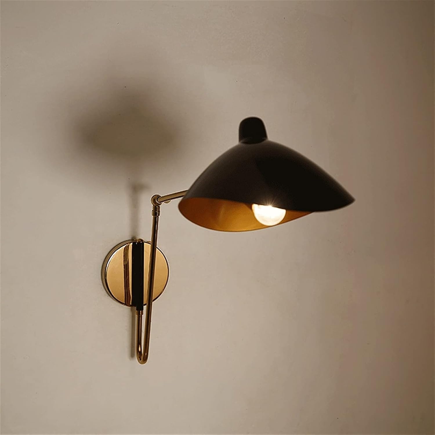 Applique murale dorée avec bras articulé │MYSTAL - product_type_Ma boutique