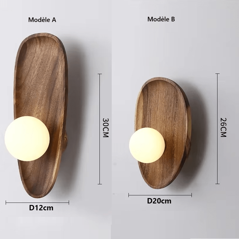 Applique murale en bois massif │ PERTA - product_type_Ma boutique