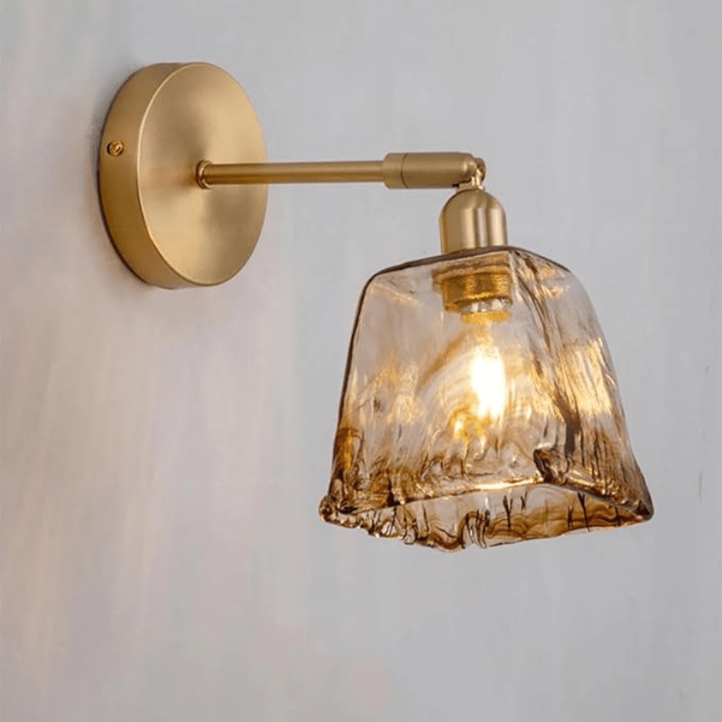 Applique murale en verre coloré vintage │ KEOPS - product_type_Atelier Luisiano