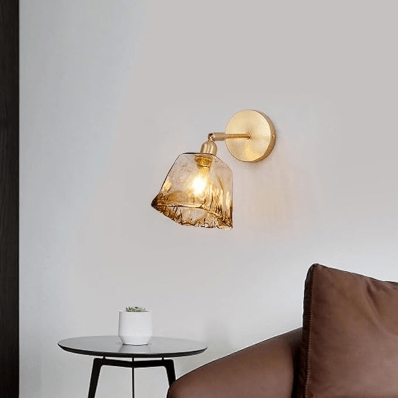 Applique murale en verre coloré vintage │ KEOPS - product_type_Atelier Luisiano