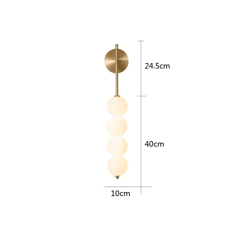 Applique murale en verre doré │ EZRA - product_type_Ma boutique