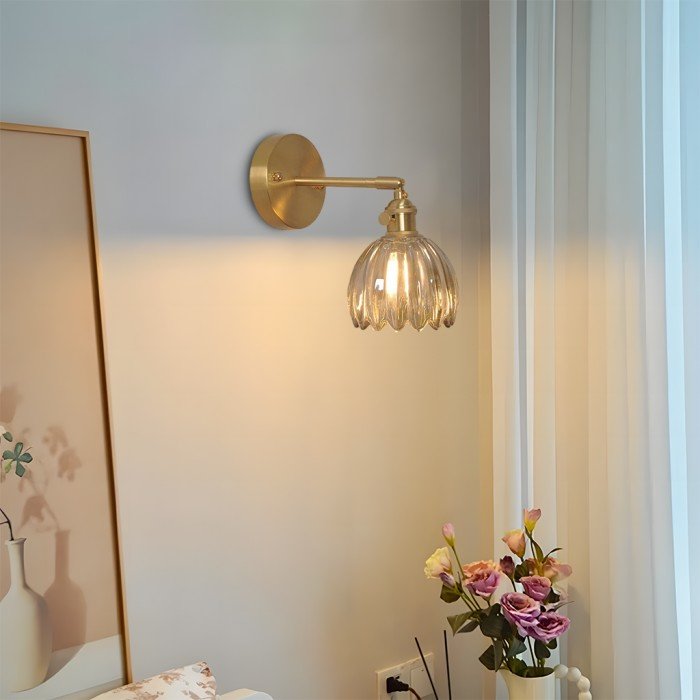 Applique murale en verre dorée │ FAWAR - product_type_Atelier Luisiano