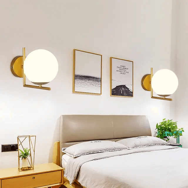 Applique murale en verre dorée│ NOLAN - product_type_Floor lamp arc