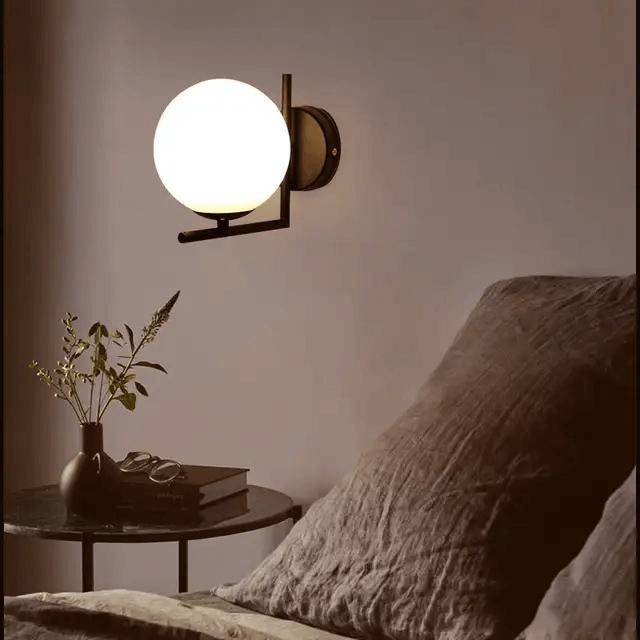 Applique murale en verre dorée│ NOLAN - product_type_Floor lamp arc