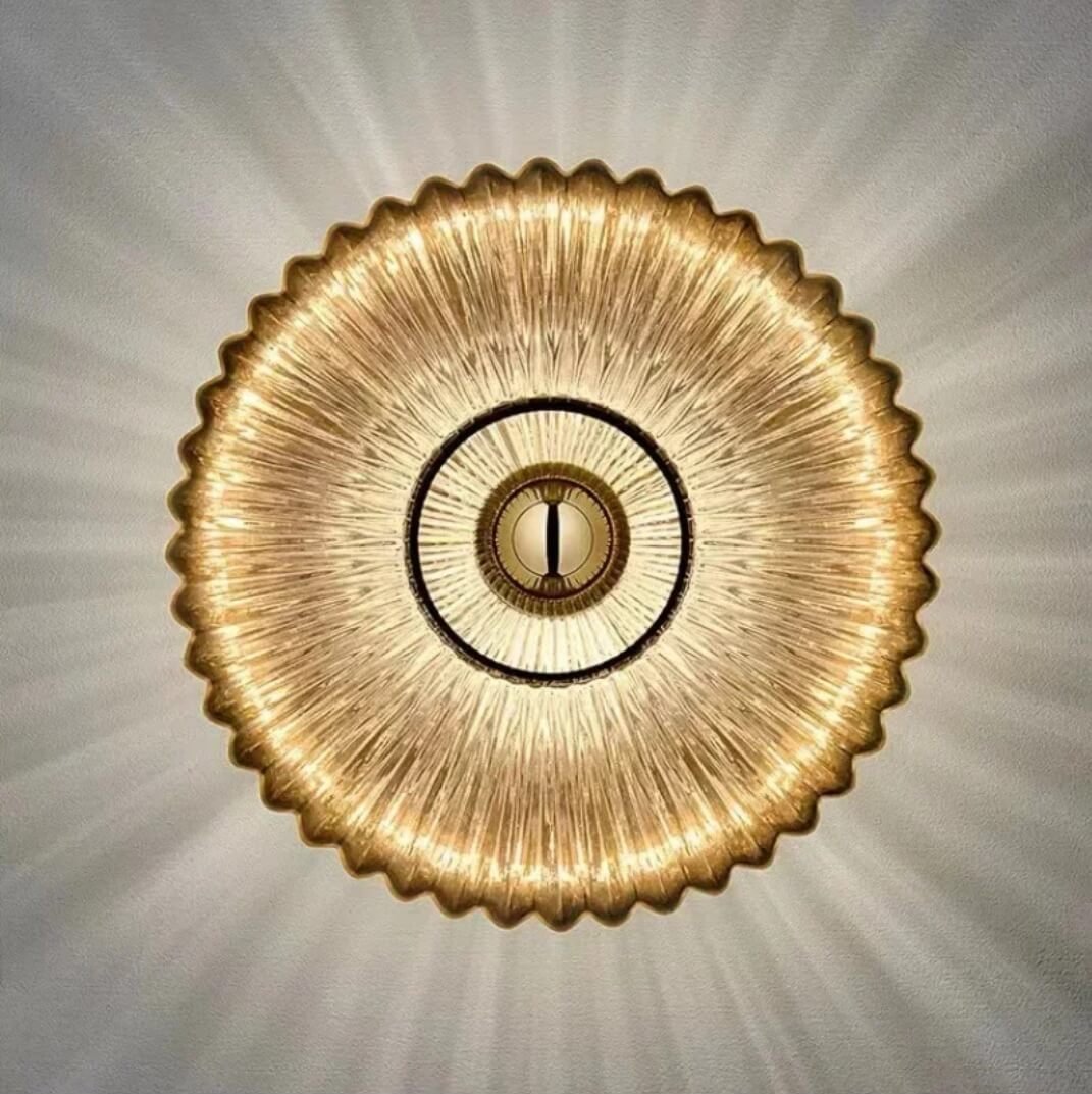Applique murale en verre LED ondulée │ ENOLIT - product_type_Floor lamp arc