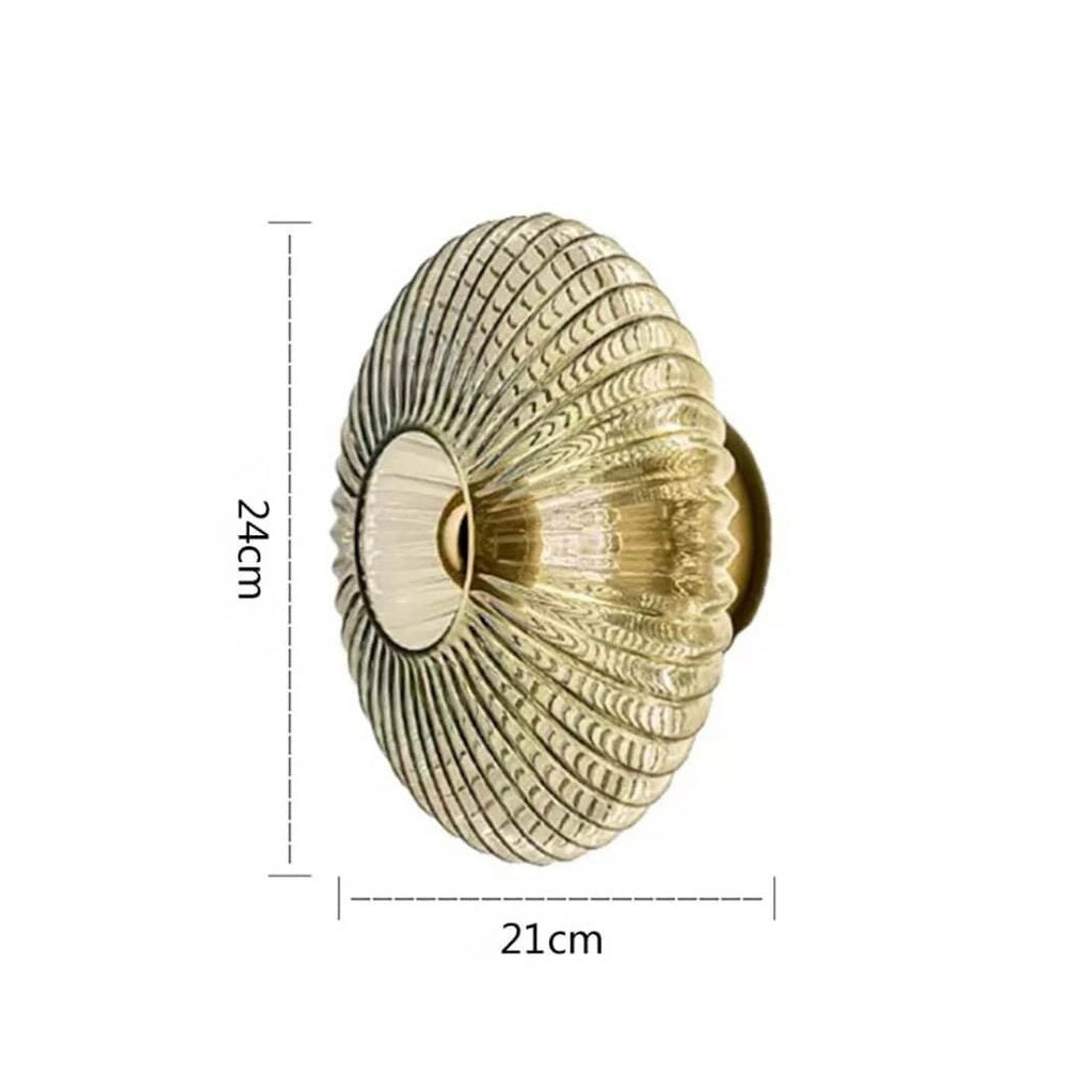 Applique murale en verre LED ondulée │ ENOLIT - product_type_Floor lamp arc