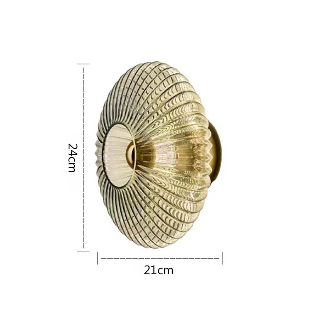 Applique murale en verre LED ondulée │ ENOLIT - product_type_Floor lamp arc