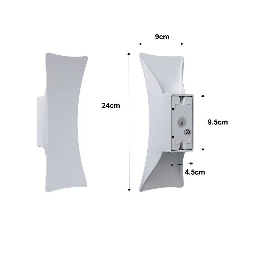 Applique murale extérieur étanche en aluminium │ LEANA - product_type_Atelier Luisiano
