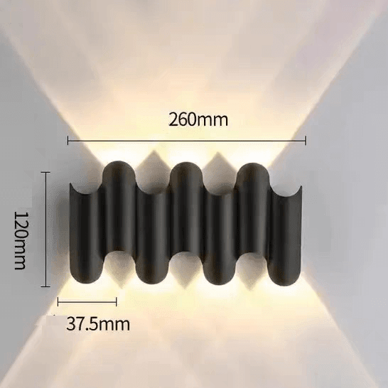 Applique murale extérieure LED │ LUZZO - product_type_Floor lamp arc