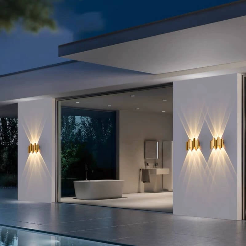Applique murale extérieure LED │ LUZZO - product_type_Floor lamp arc