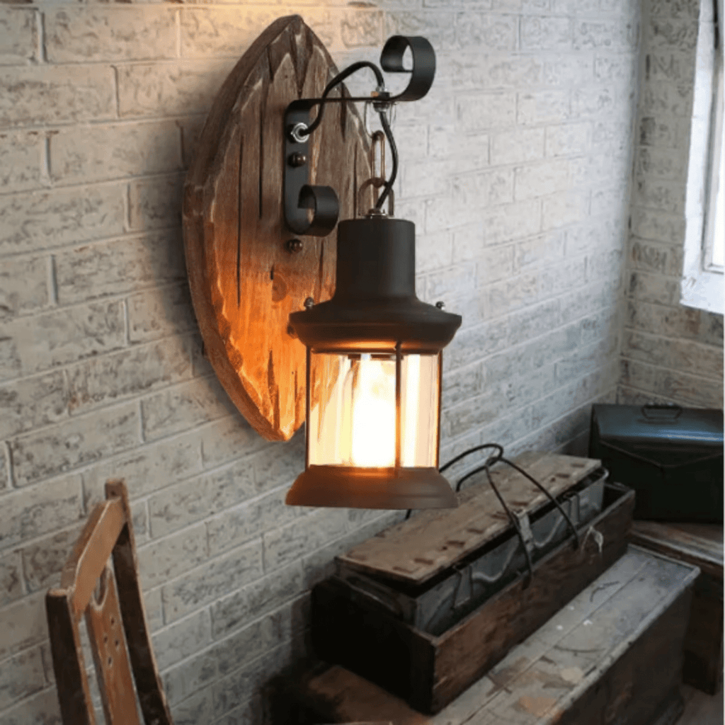 Applique murale industrielle en bois CANDLE - product_type_Atelier Luisiano
