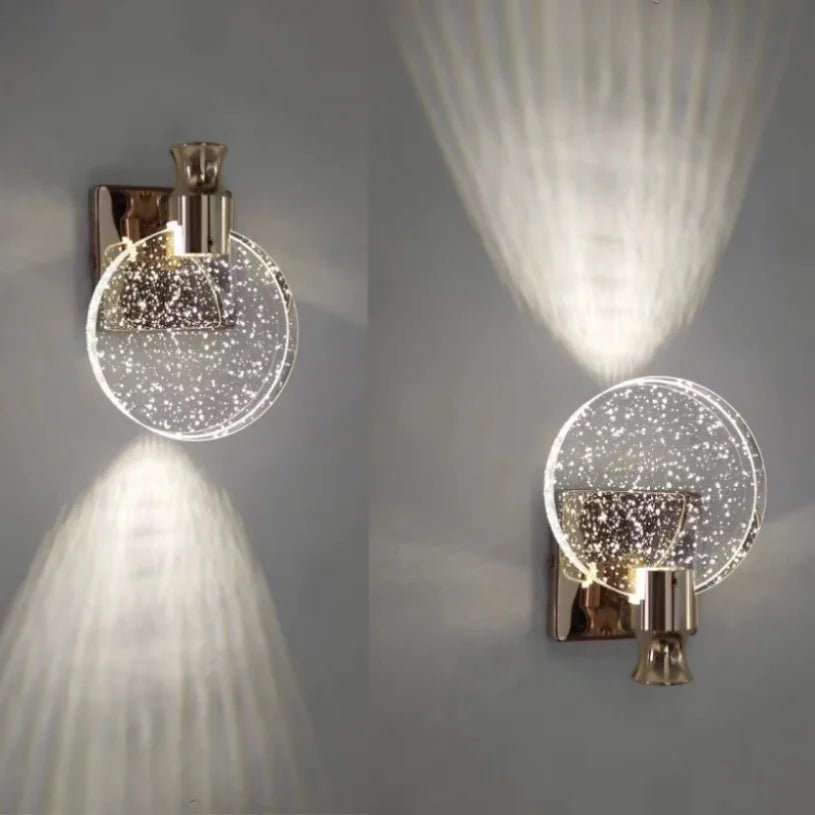 Applique murale LED au design moderne en acier et Crystal│ STRASS - product_type_Floor lamp arc