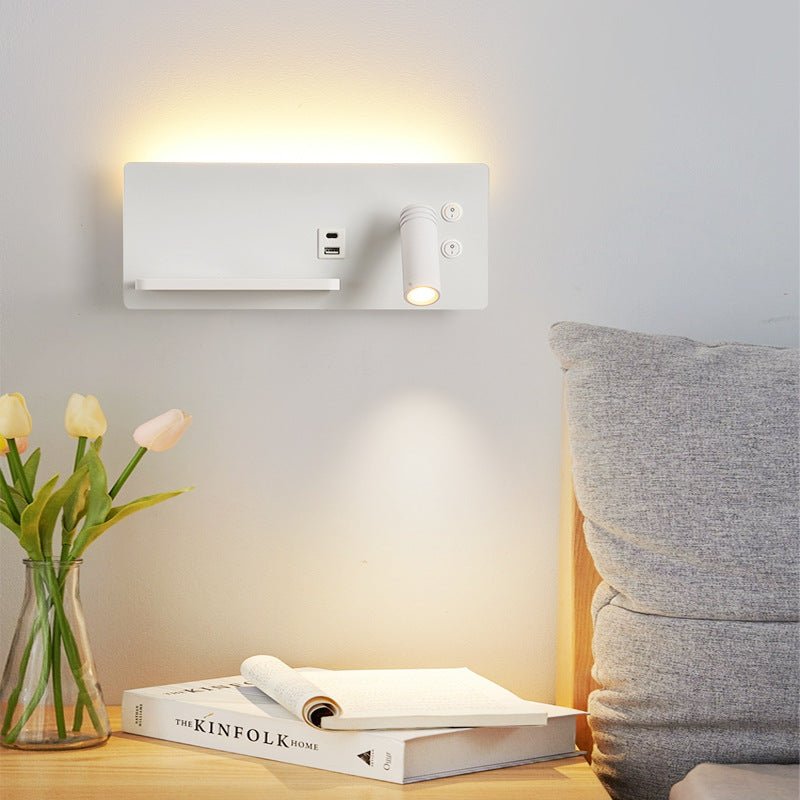 Applique murale LED avec chargeur induction et USB │ KAPELO - product_type_Floor lamp arc