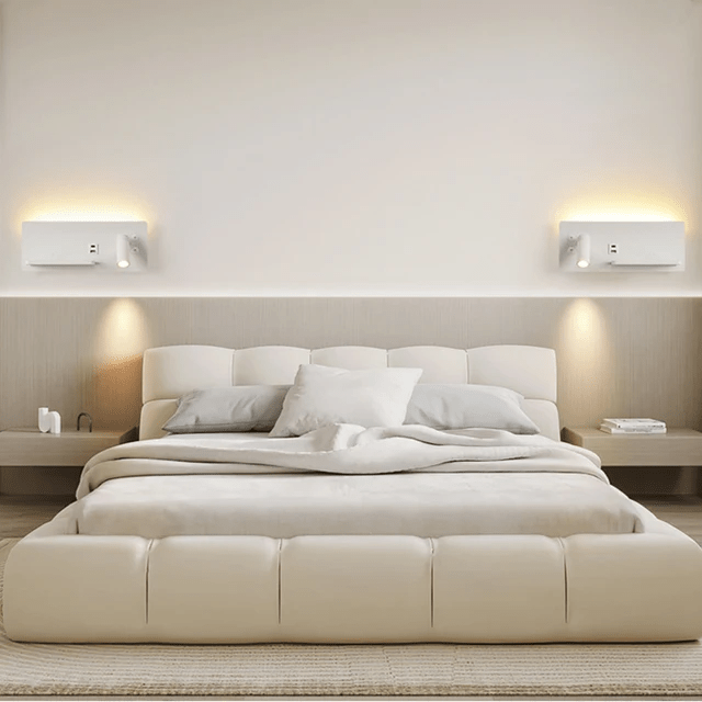 Applique murale LED avec chargeur induction et USB │ KAPELO - product_type_Floor lamp arc
