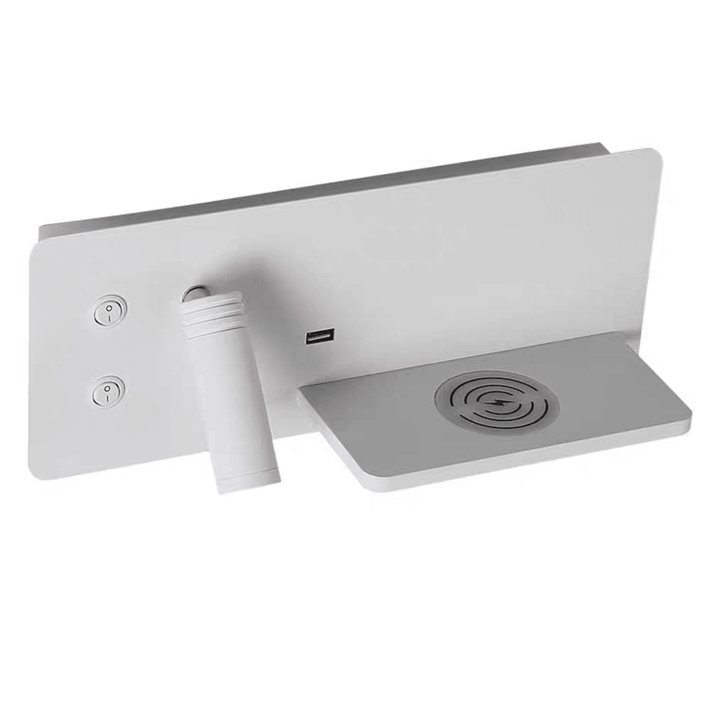 Applique murale LED avec chargeur induction et USB │ KAPELO - product_type_Floor lamp arc