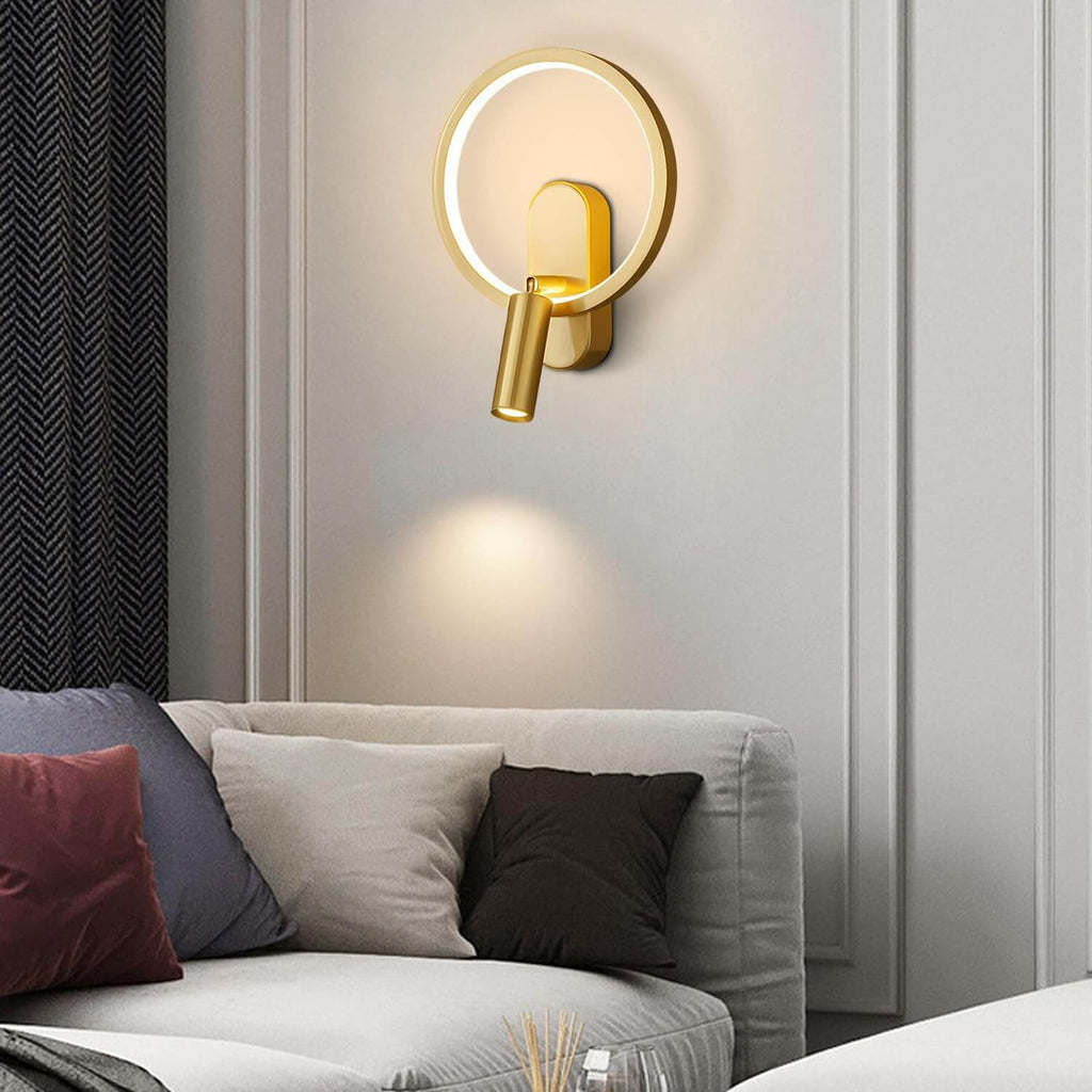 Applique murale LED avec double source lumineuse│ RAMTAN - product_type_Floor lamp arc