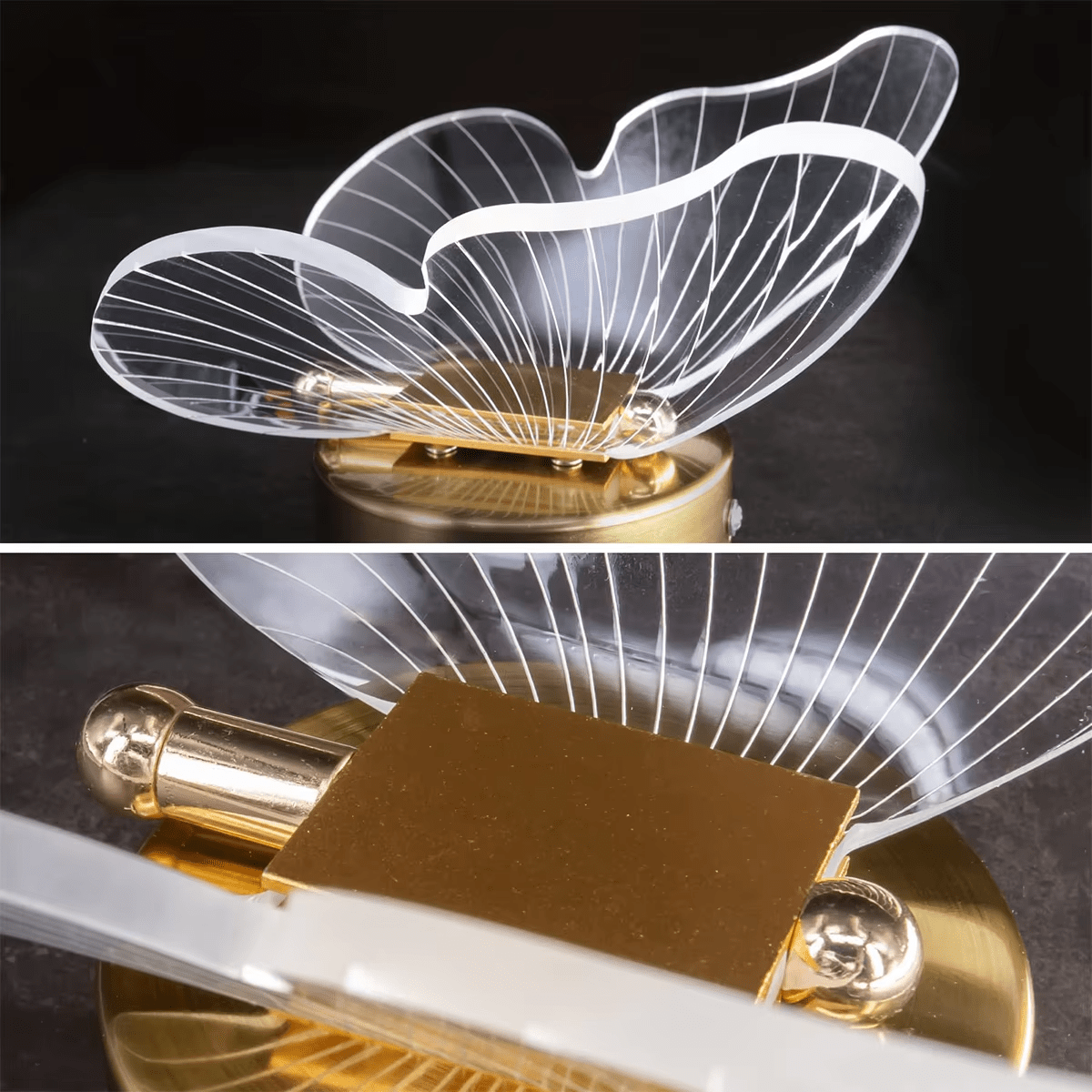 Applique murale LED dorée BUTERFLY - product_type_Atelier Luisiano