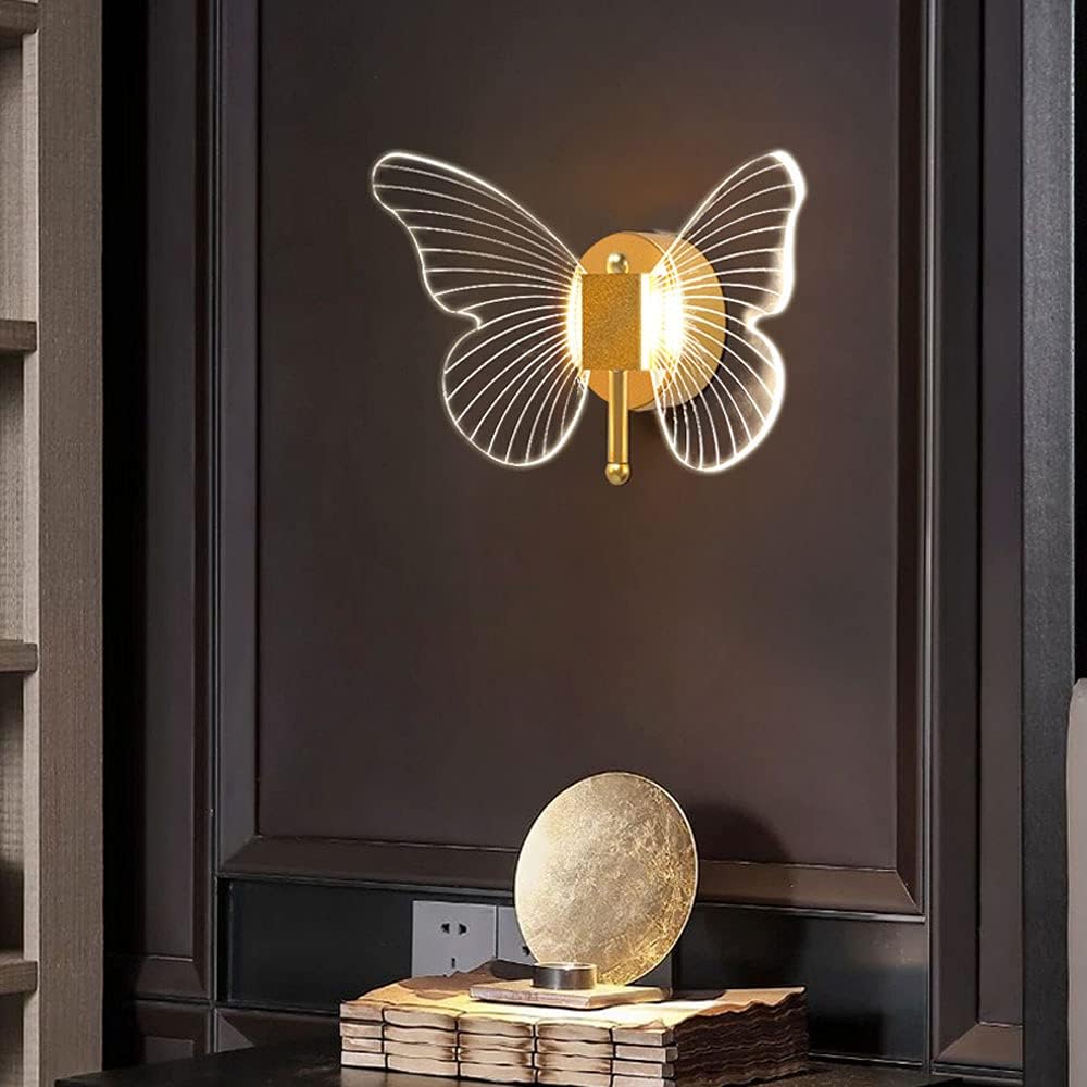 Applique murale LED dorée BUTERFLY - product_type_Atelier Luisiano