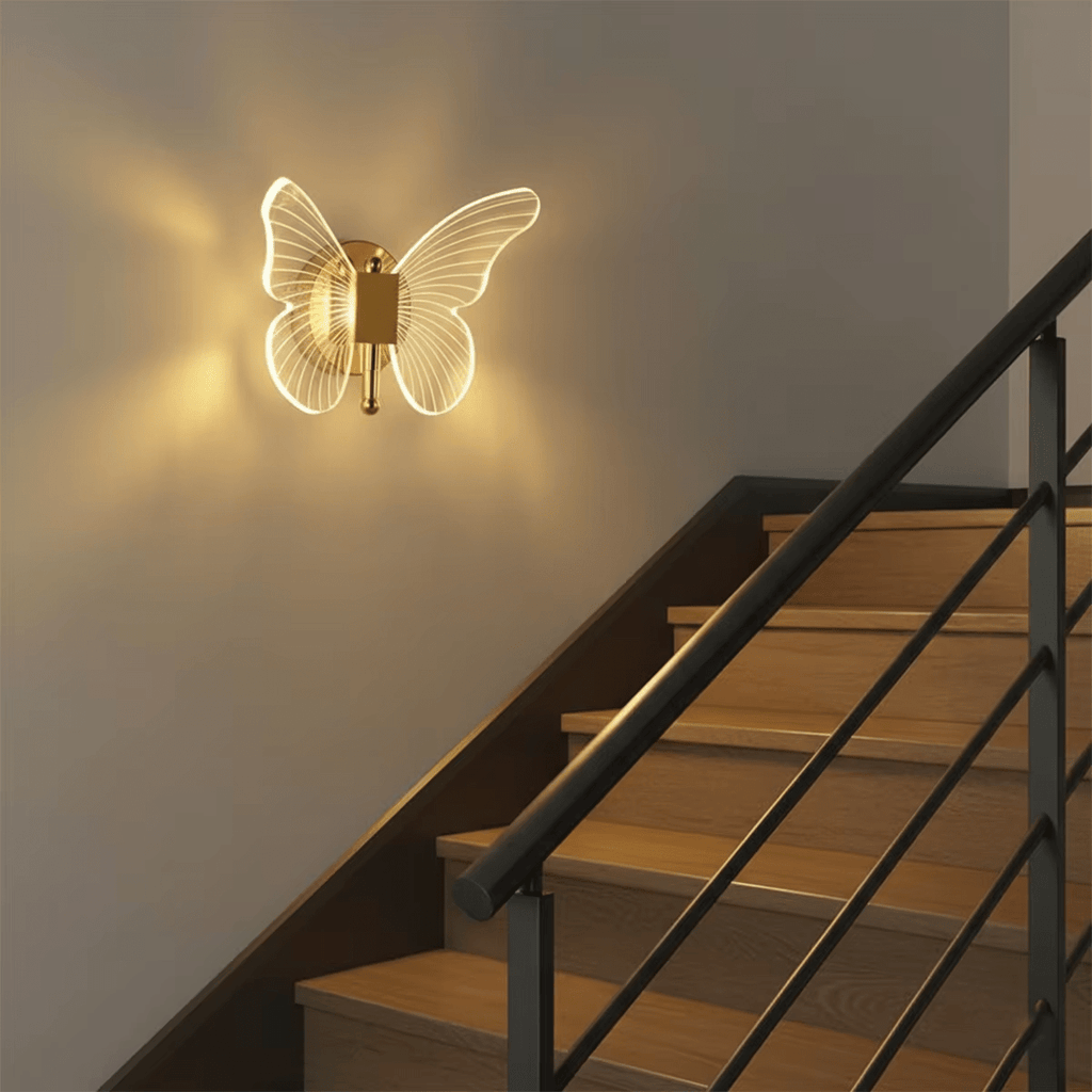 Applique murale LED dorée BUTERFLY - product_type_Atelier Luisiano