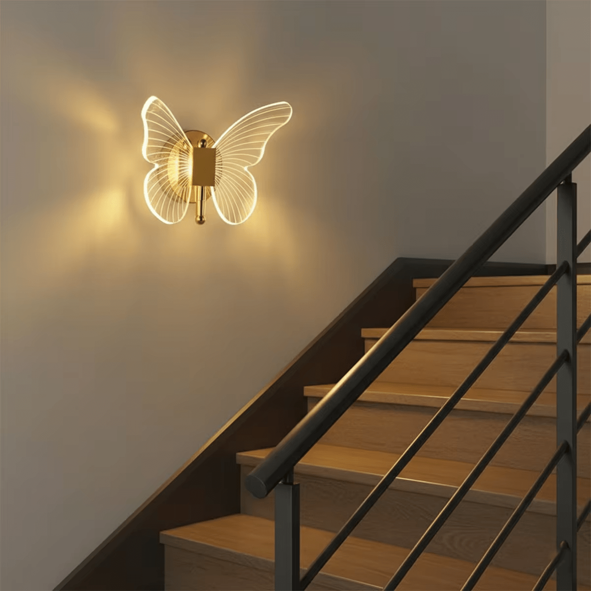 Applique murale LED dorée BUTERFLY - product_type_Atelier Luisiano