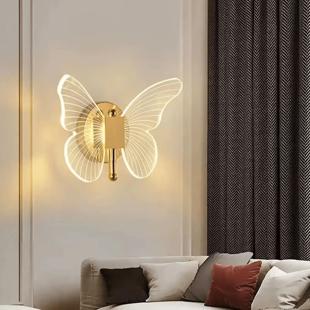 Applique murale LED dorée BUTERFLY - product_type_Atelier Luisiano