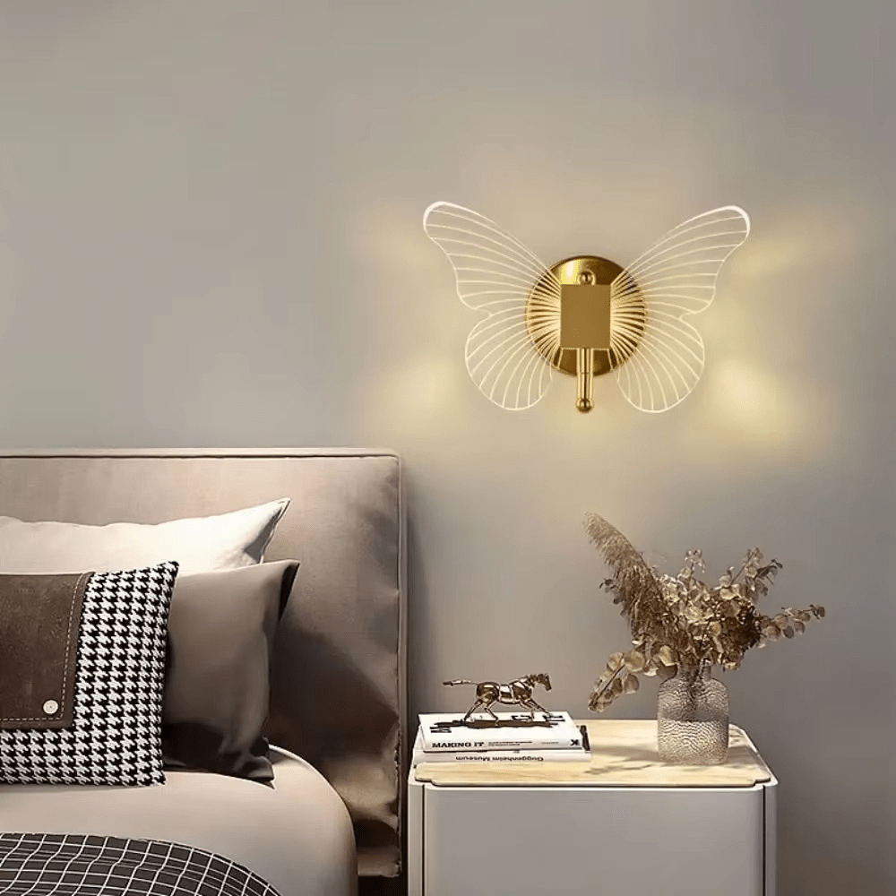 Applique murale LED dorée BUTERFLY - product_type_Atelier Luisiano