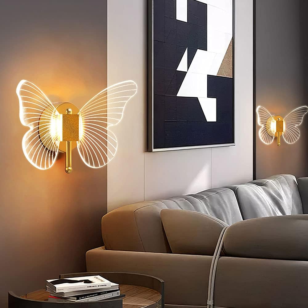 Applique murale LED dorée BUTERFLY - product_type_Atelier Luisiano