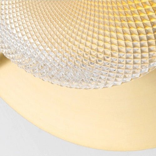 Applique murale LED dorée en verre et acier │ LORELA - product_type_Ma boutique