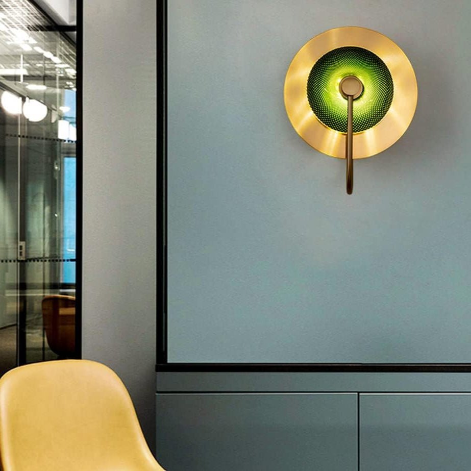 Applique murale LED dorée en verre et acier │ LORELA - product_type_Ma boutique