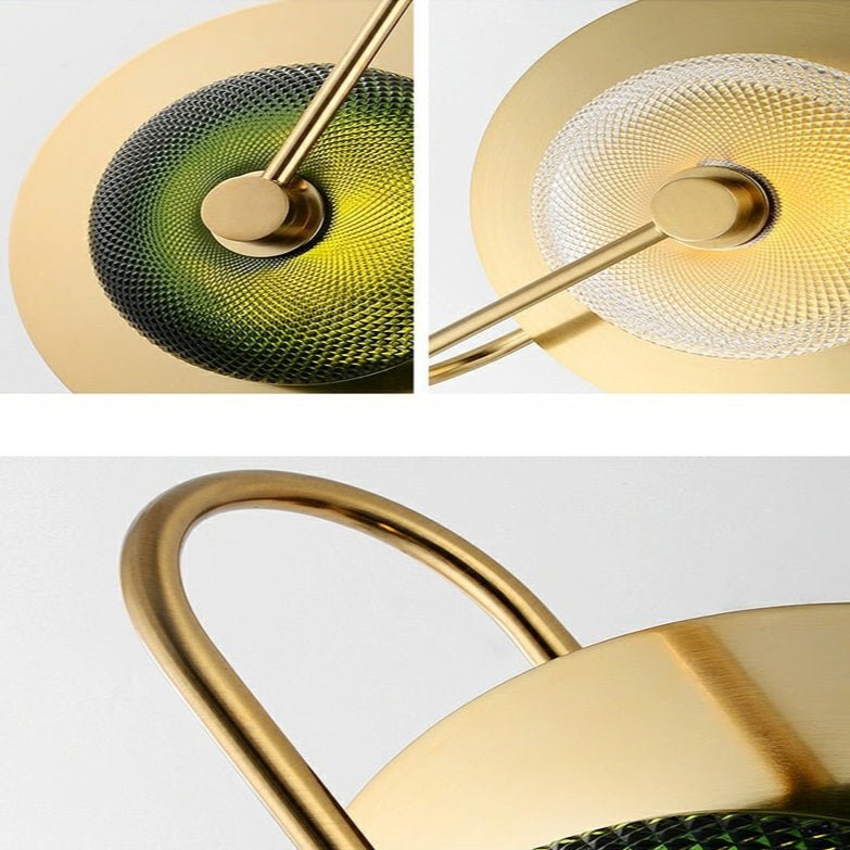 Applique murale LED dorée en verre et acier │ LORELA - product_type_Ma boutique