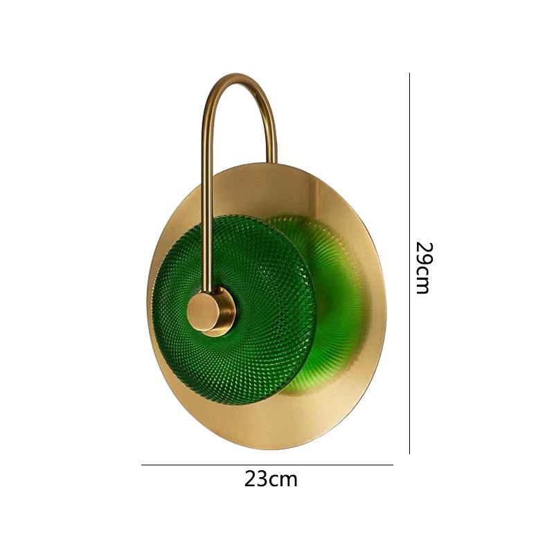 Applique murale LED dorée en verre et acier │ LORELA - product_type_Ma boutique