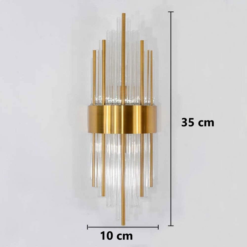 Applique murale LED en cristal et laiton │ KETI - product_type_Ma boutique