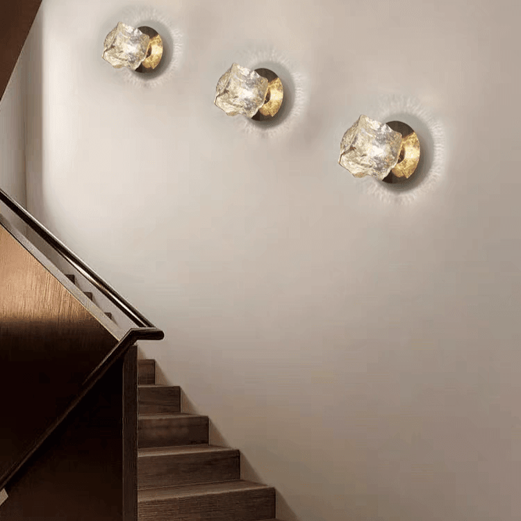 Applique murale LED en crystal au design luxueux│ BLIXT - product_type_Floor lamp arc