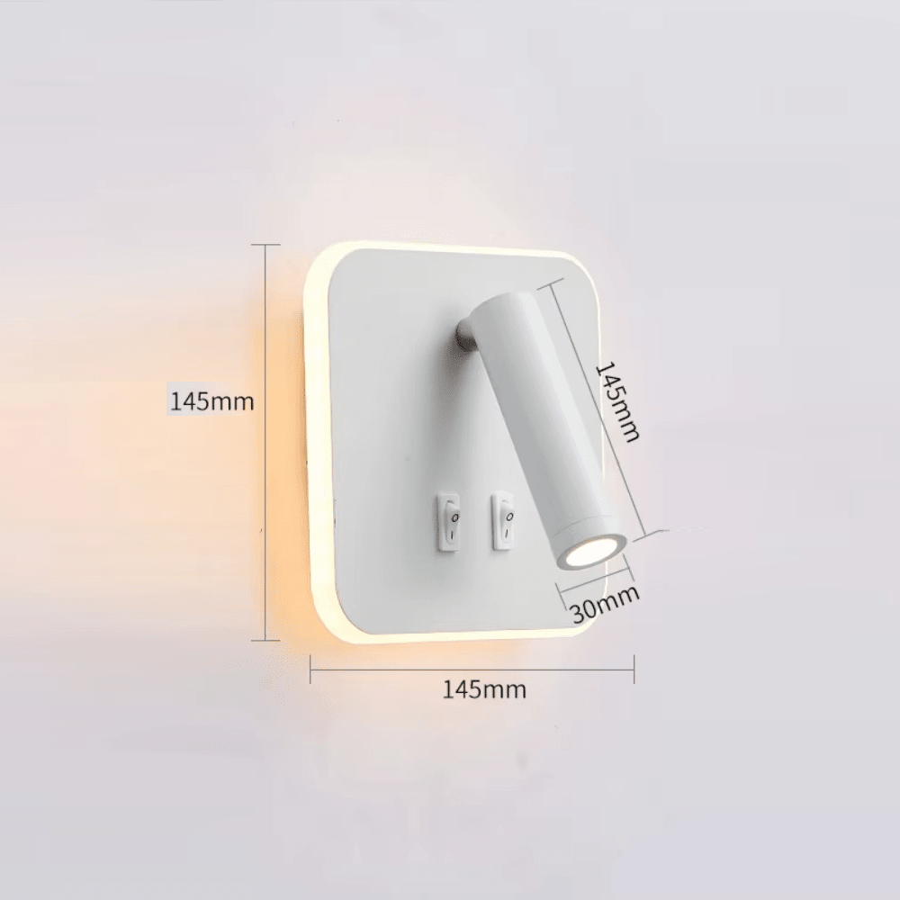 Applique murale LED liseuse avec double source lumineuse │ AMZOR - product_type_Ma boutique