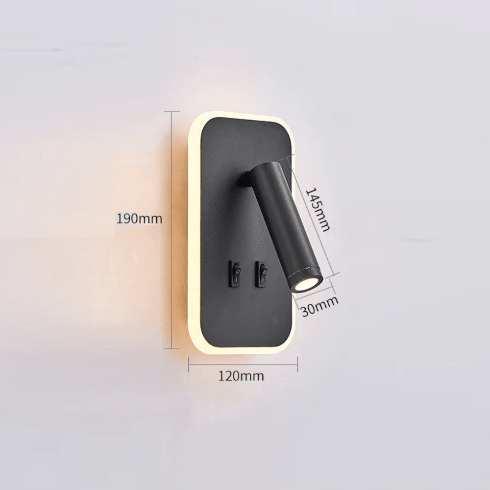 Applique murale LED liseuse avec double source lumineuse │ AMZOR - product_type_Ma boutique