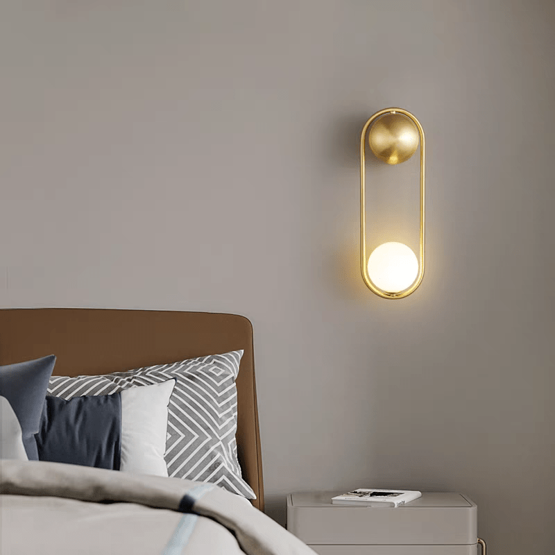 Applique murale LED moderne en aluminium et en verre │ ULRAT - product_type_Floor lamp arc