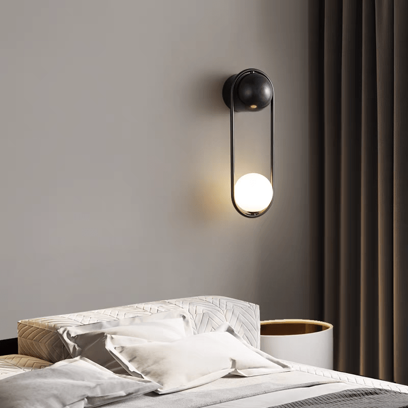 Applique murale LED moderne en aluminium et en verre │ ULRAT - product_type_Floor lamp arc