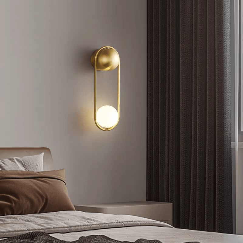 Applique murale LED moderne en aluminium et en verre │ ULRAT - product_type_Floor lamp arc