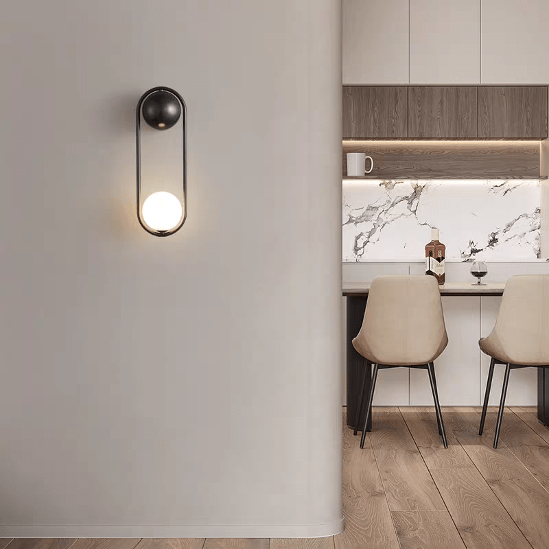 Applique murale LED moderne en aluminium et en verre │ ULRAT - product_type_Floor lamp arc